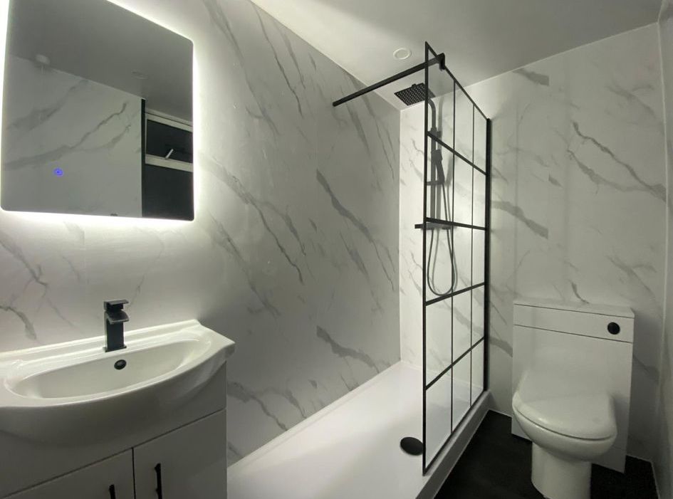 Bathroom transformation 5